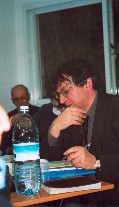 Alain Finkielkraut et Benny Lévy, 2 mars 2003