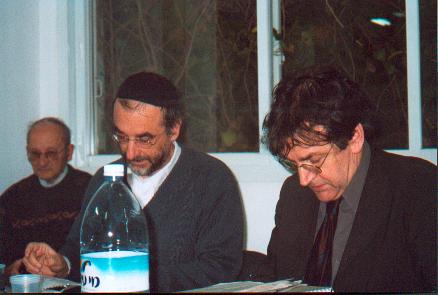 Alain Finkielkraut et Benny Lévy, 2 mars 2003
